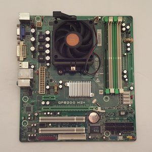 BIOSTAR GF8200 M2+ Ver. 6.x MicroATX Socket AM2+ Mobo AMD Athlon II X2 4400+ 2GB